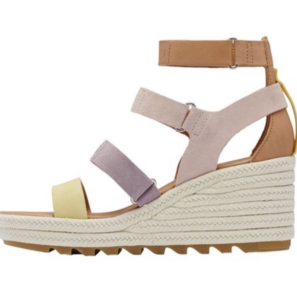 🔖 SOREL Cameron Wedge (1999211553) Shale Mauve Sea Salt - Picture 3 of 13